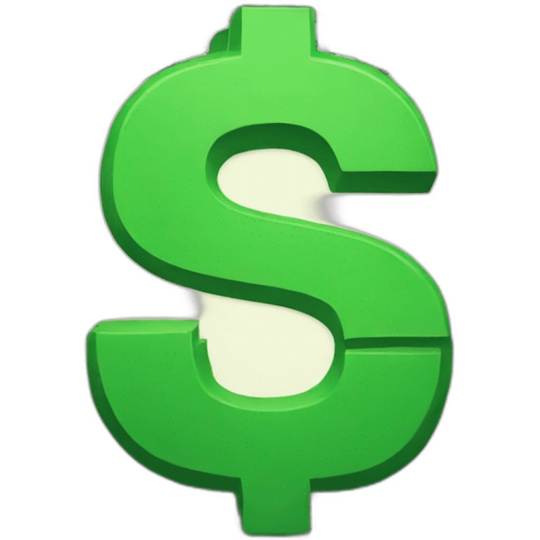 dollar symbol emoji