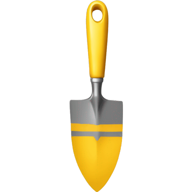 Trowel yellow  emoji