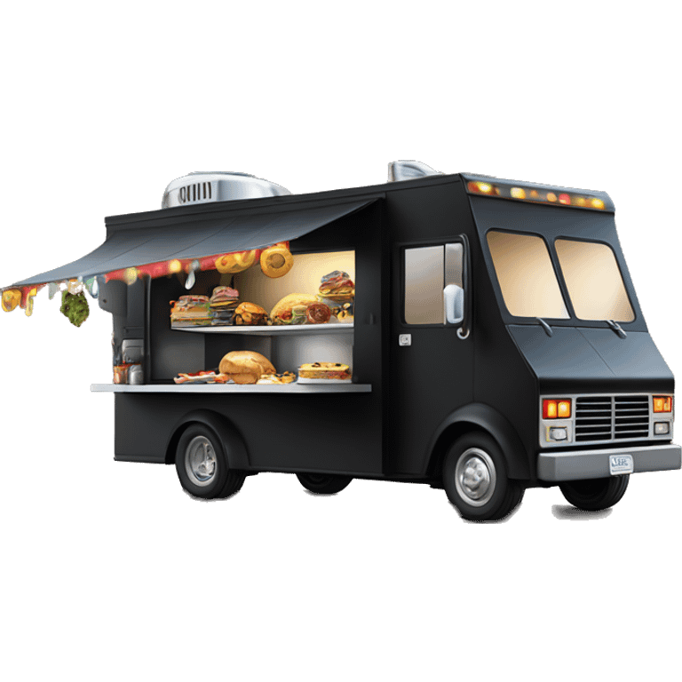 Realistic Darth Vader’s plastic dream house food truck  emoji