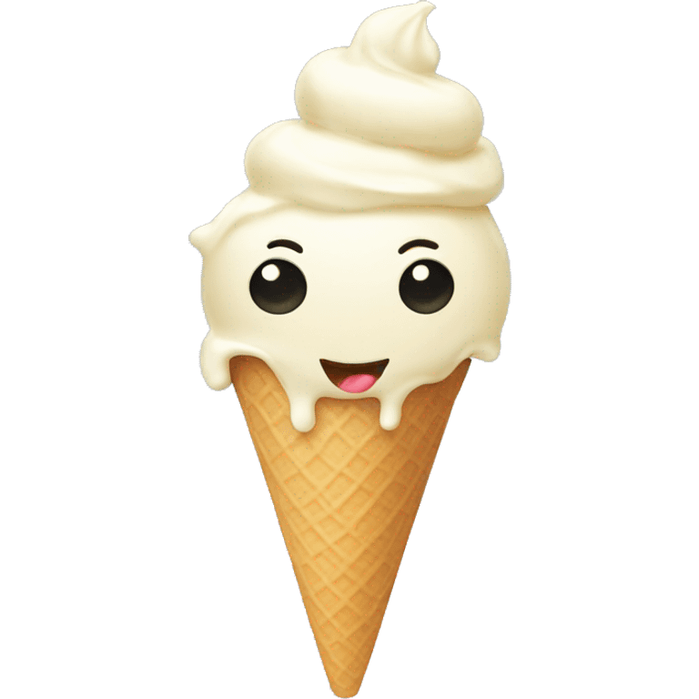 Vanilla ICE Cream  emoji