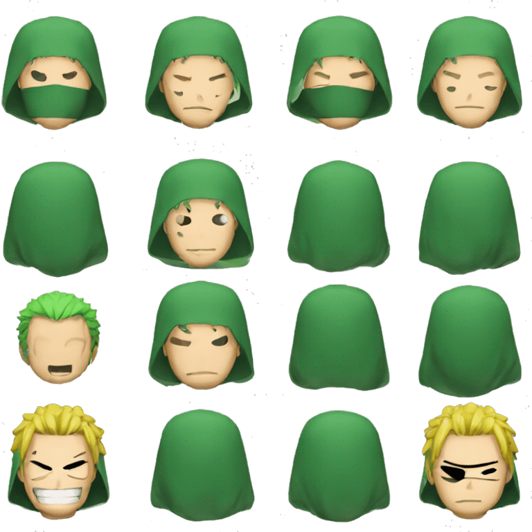 Zoro one piece  emoji