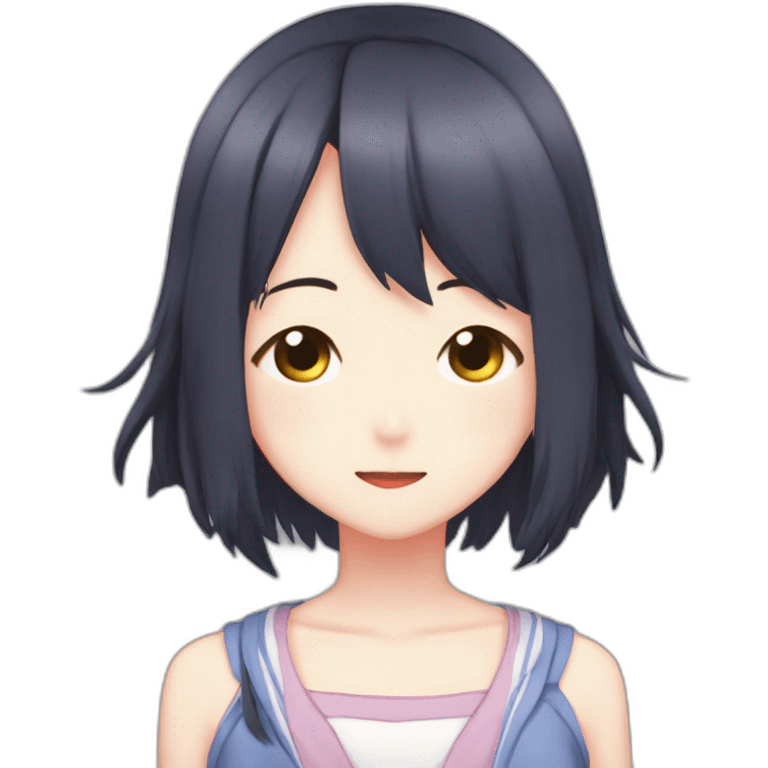 blushing kamisato ayaka emoji