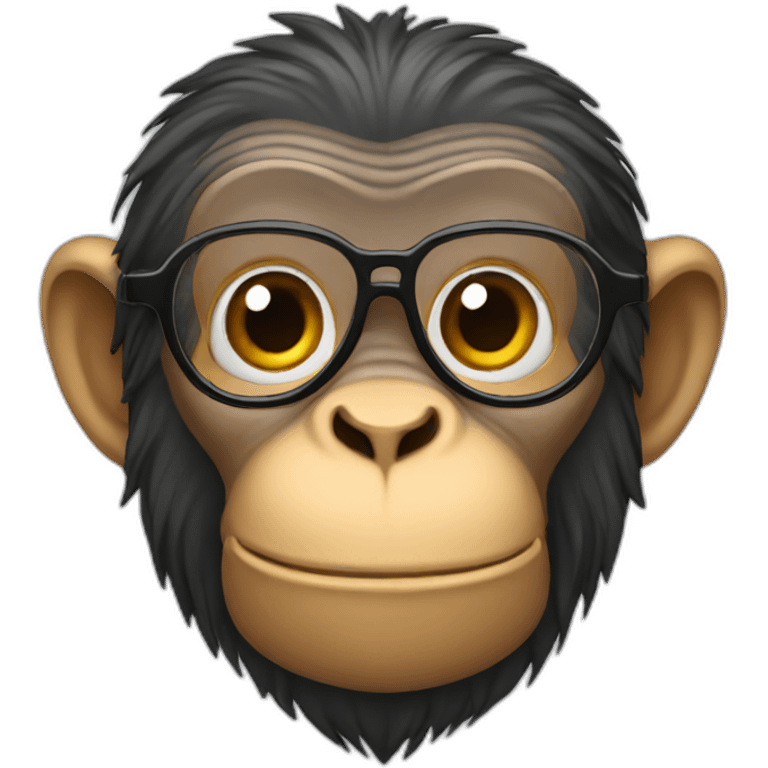 professor monkey emoji