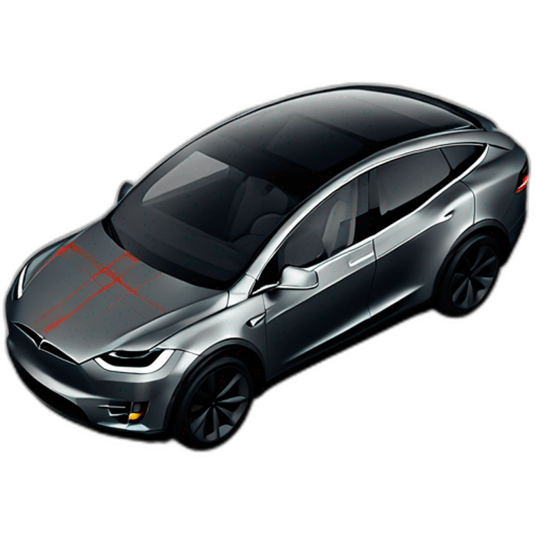 tesla model x plaid emoji