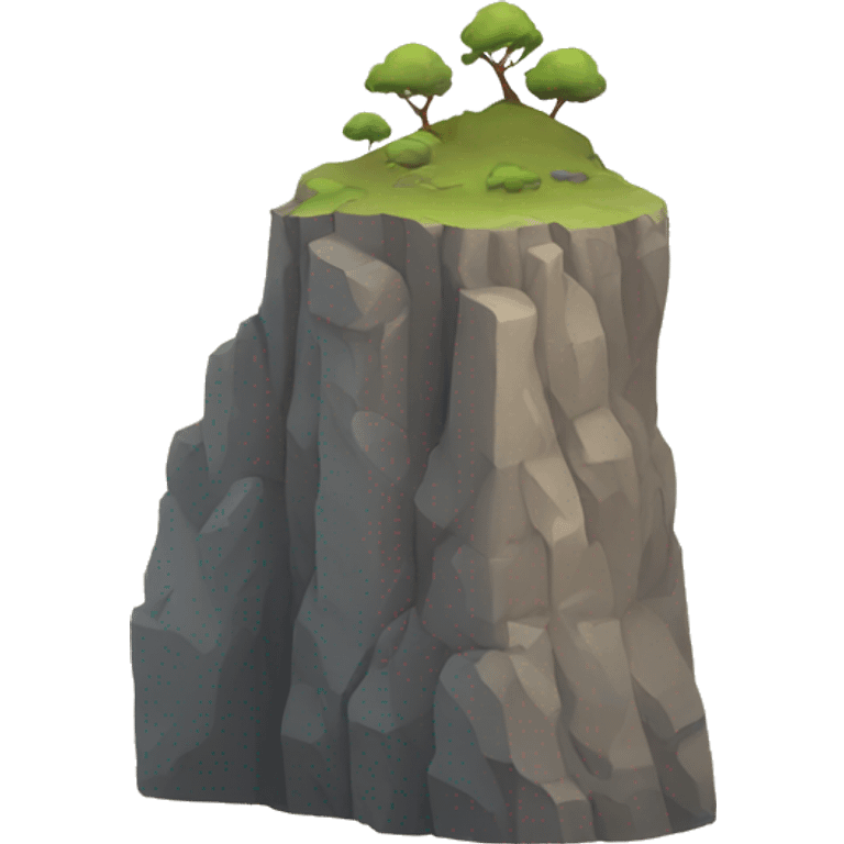 cliff emoji