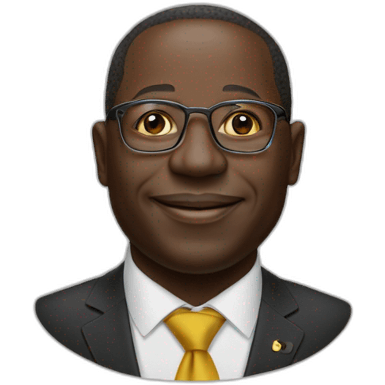 Président Ousmane Sonko emoji