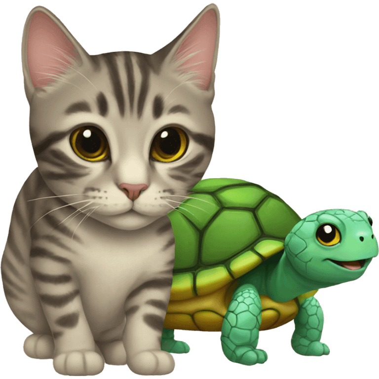 cat + turtle emoji