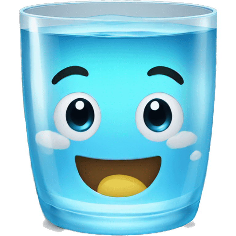 Water-in-glass emoji