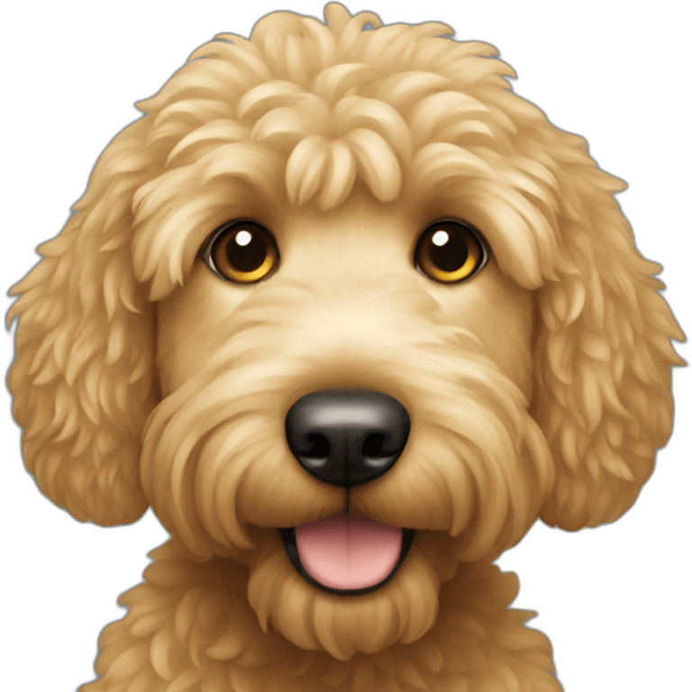 Golden doodle emoji