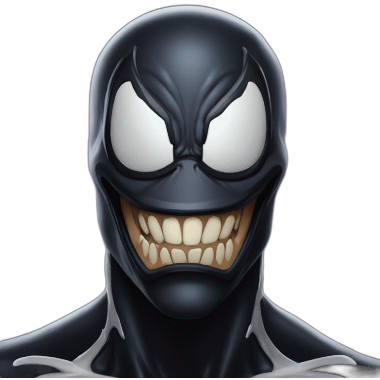 the Marvel's character Venom emoji