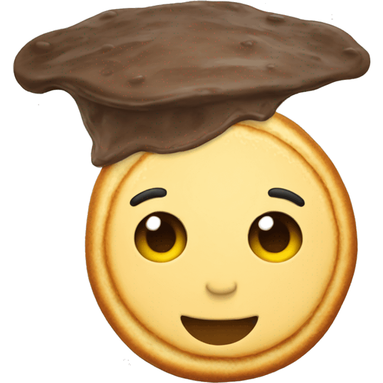 Pancakes on head  emoji