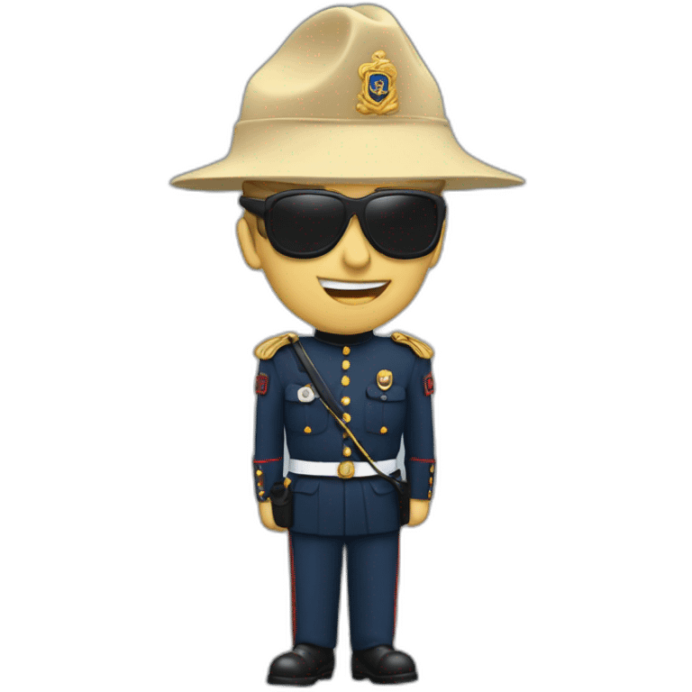 gendarme+qui+rit emoji