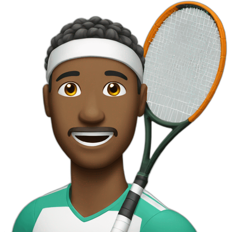 Tennis player emoji