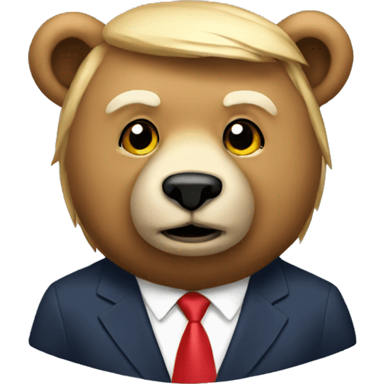 trump bear emoji