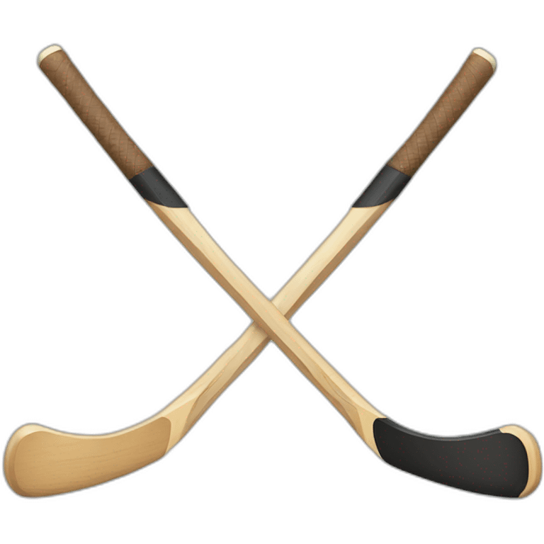 hockey stick swordfight emoji