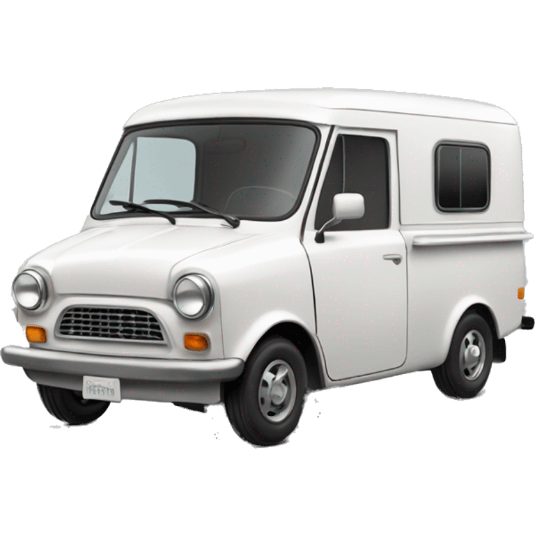 Toyota 86 1973 mini food truck  emoji