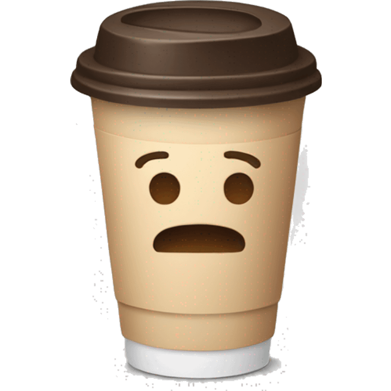 A cup of coffee to go emoji