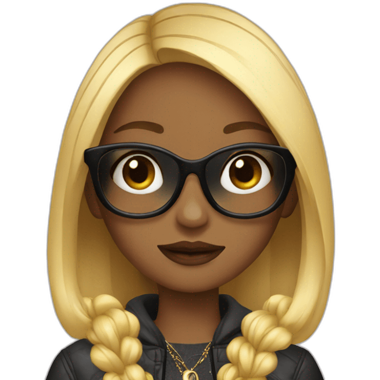 fashionable girl emoji