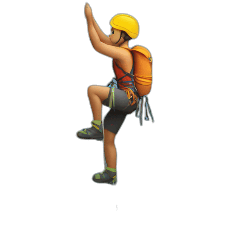 Climber emoji