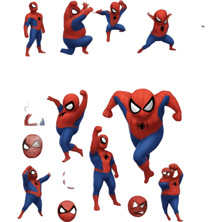 fat spider-man emoji