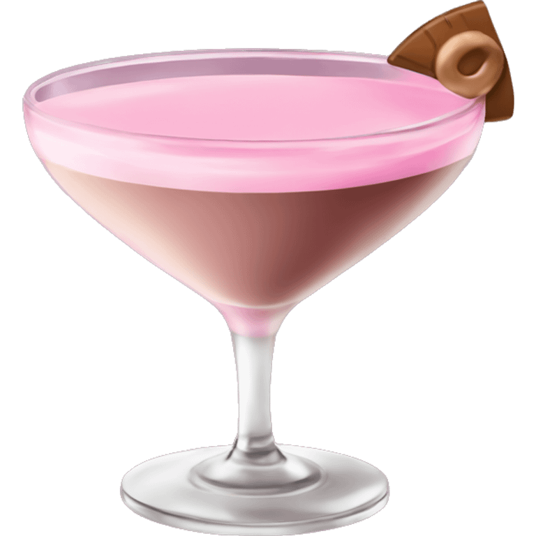 Pink espresso martini emoji