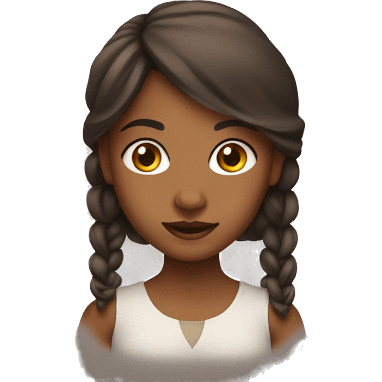 brown girl emoji