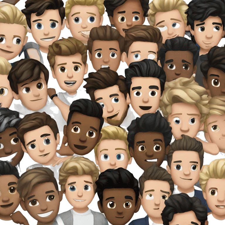 The boys from one direction  emoji