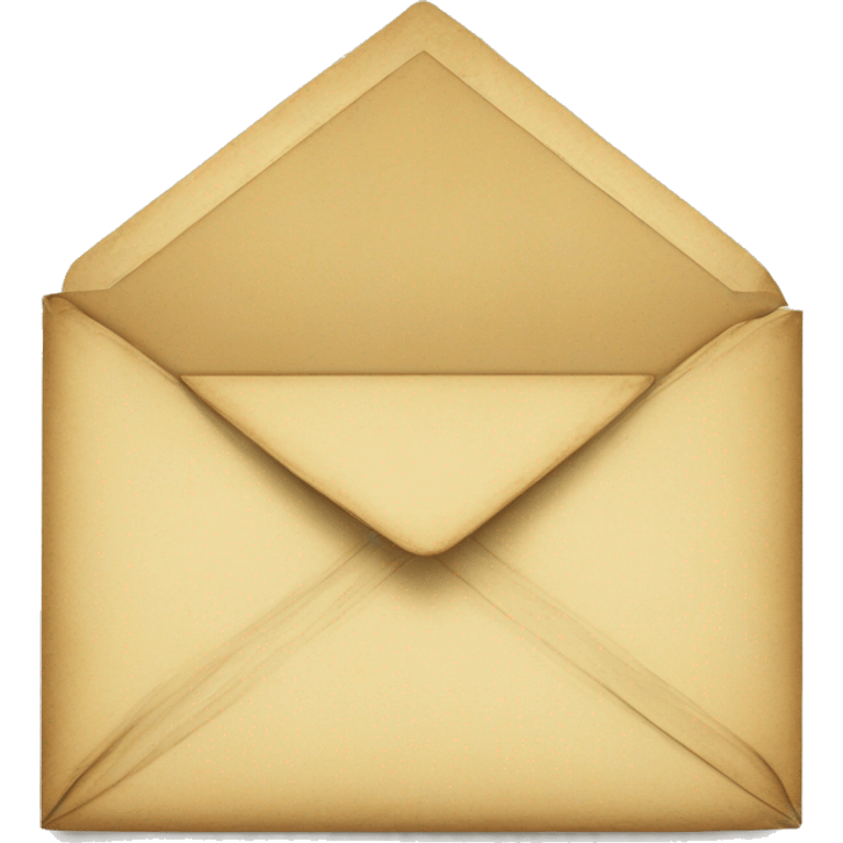 Vintage envelope emoji