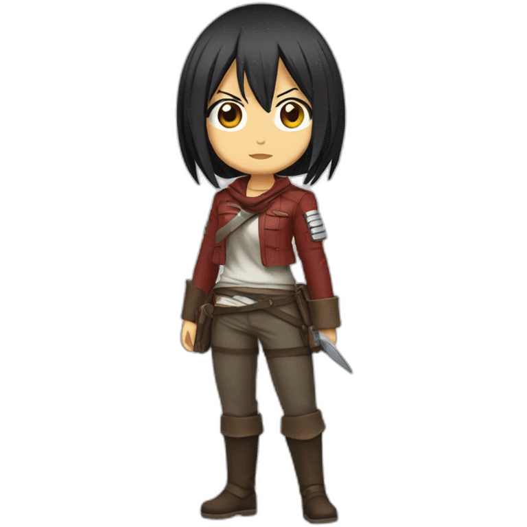 Mikasa Ackerman emoji