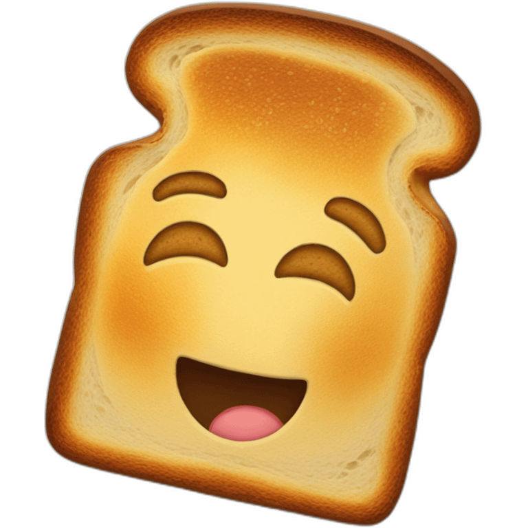 The perfect toast emoji