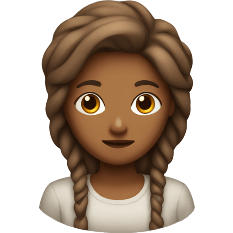 Brown virgo symbol  emoji