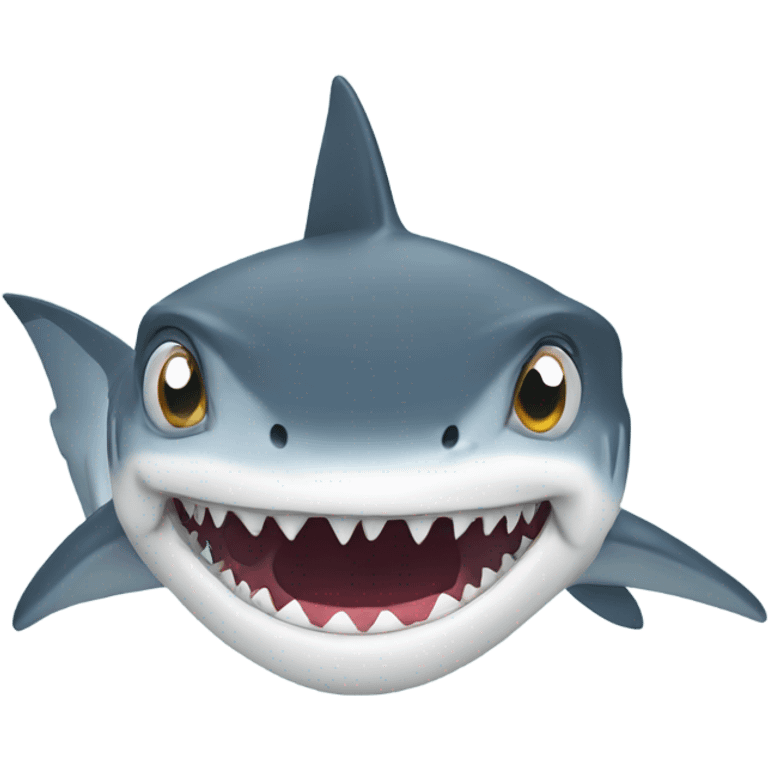 A shark side eye ing  emoji