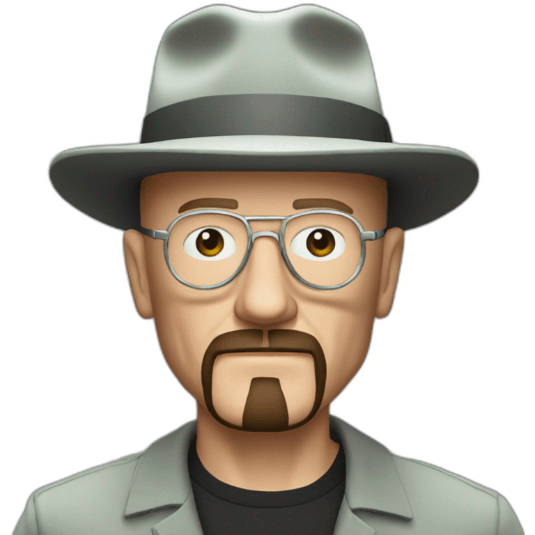 Heisenberg wears blangkon emoji