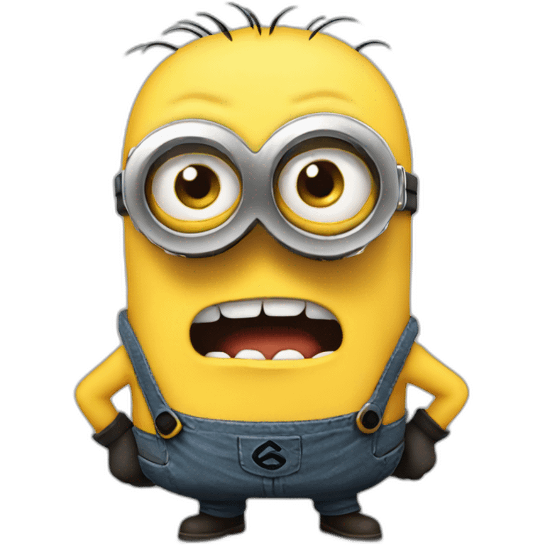 angry minion emoji