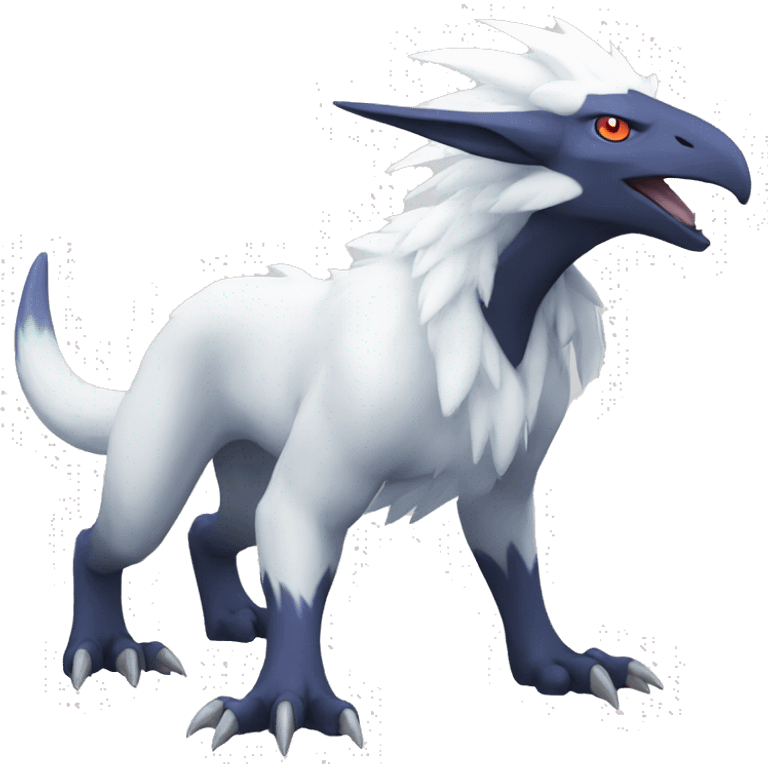 Nargacuga-Absol-Pokémon Full Body emoji