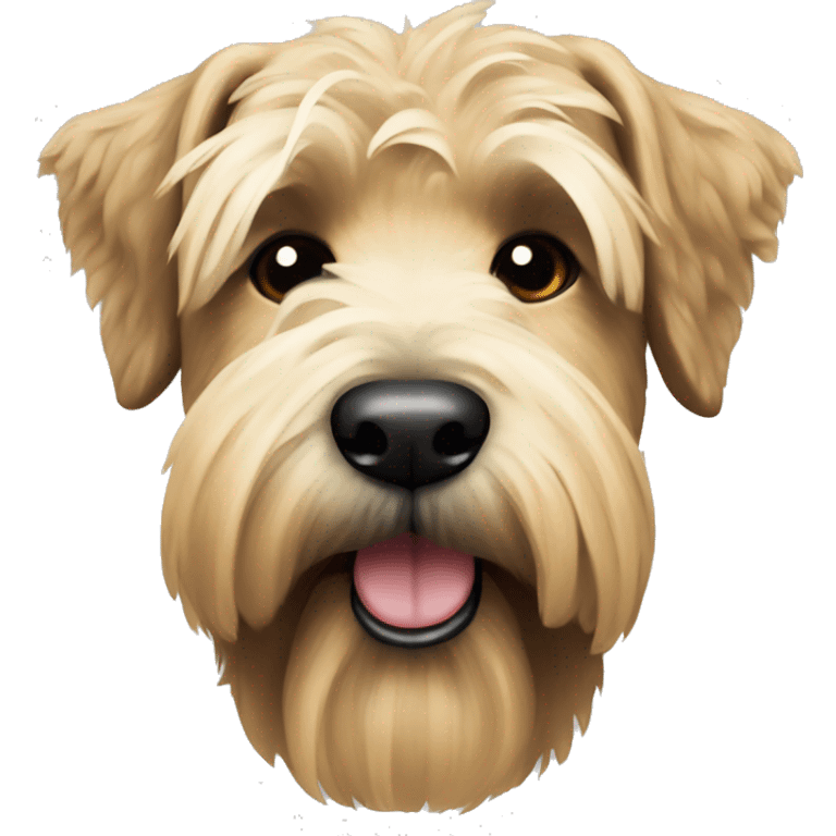 soft coated wheaten terrier emoji