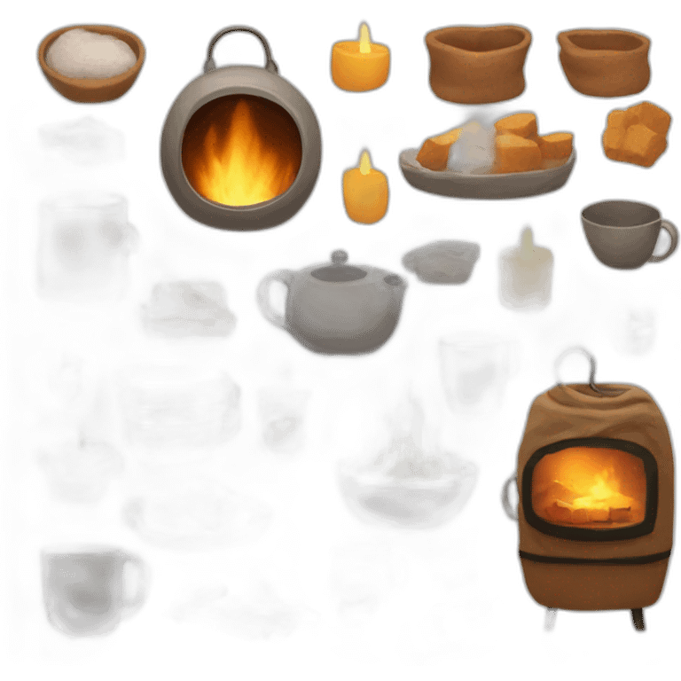 Hygge style emoji