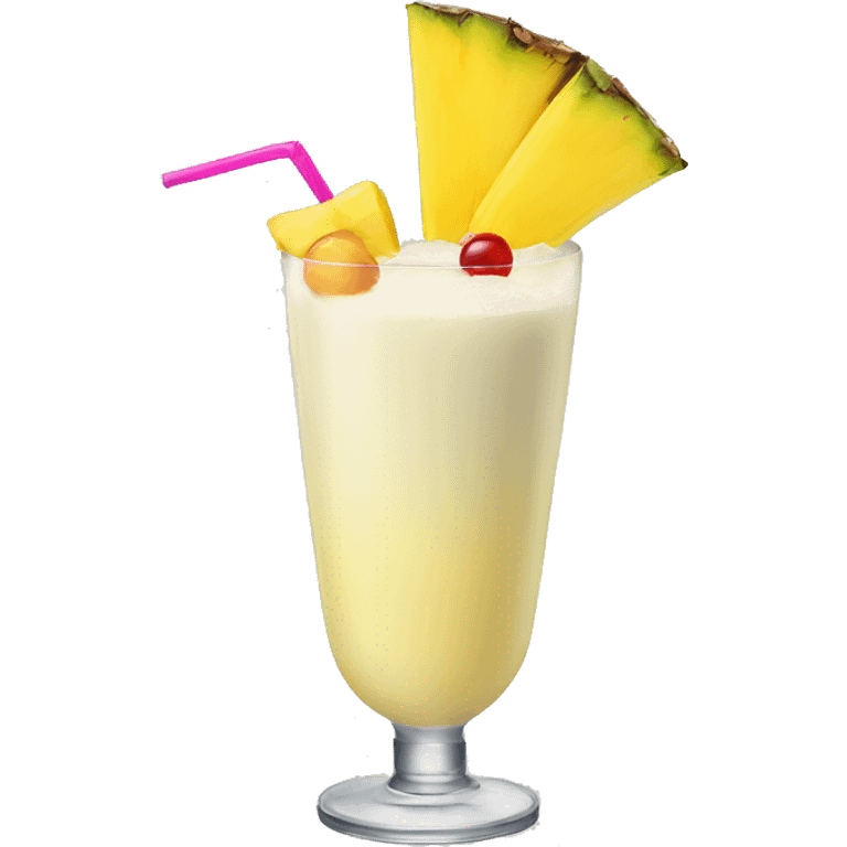 Pina colada emoji