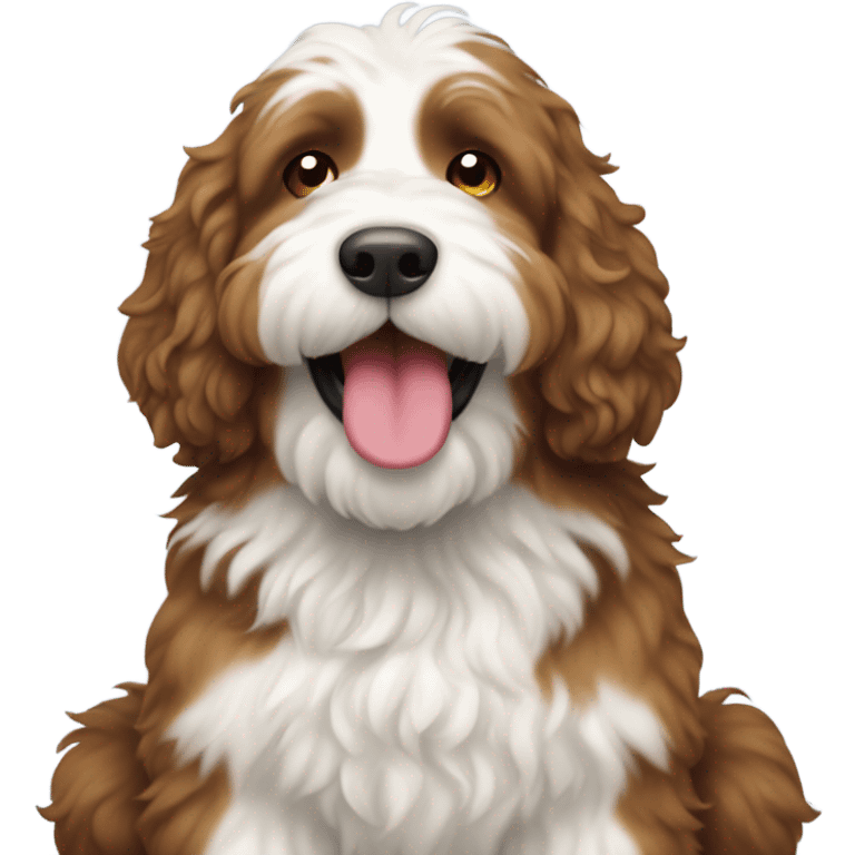 bernedoodle farting emoji