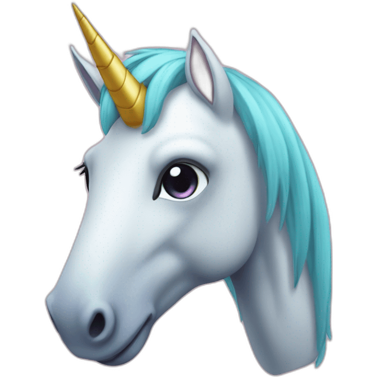 Licorne qui pète emoji