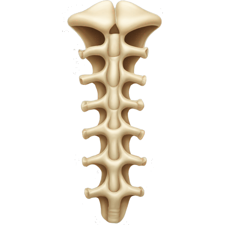 Coluna vertebral emoji