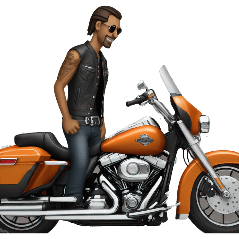 Harley davidson emoji