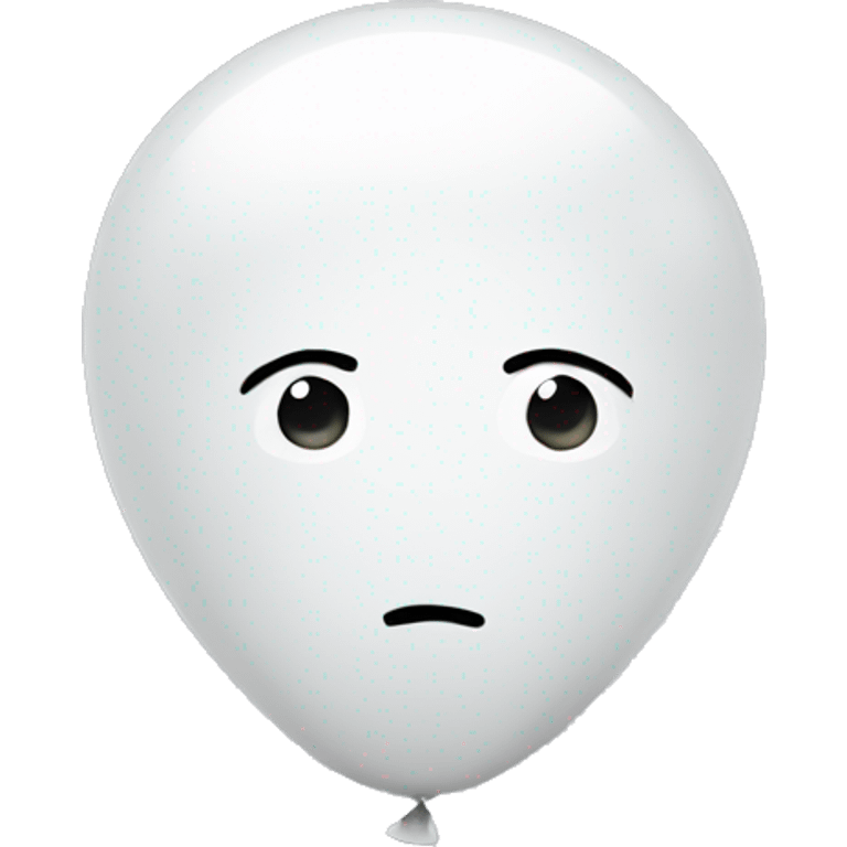 white thought balloon emoji