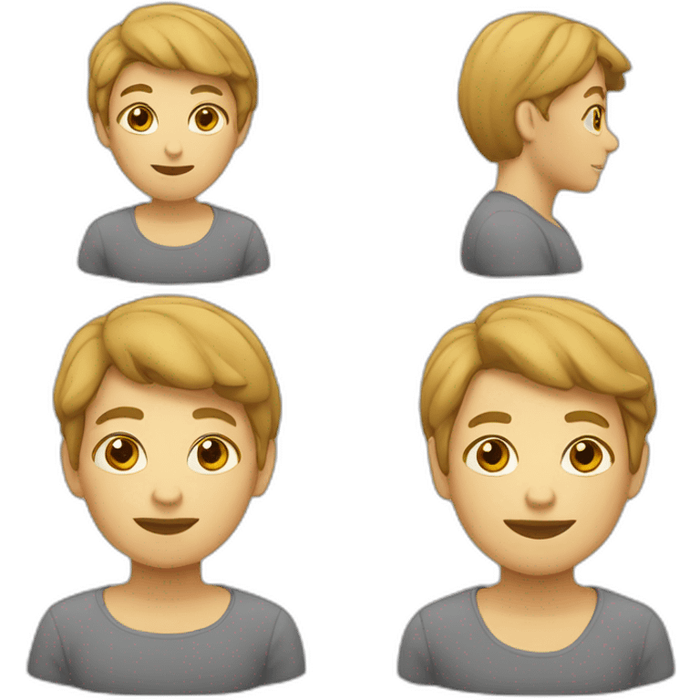 Homme d'en une femme emoji