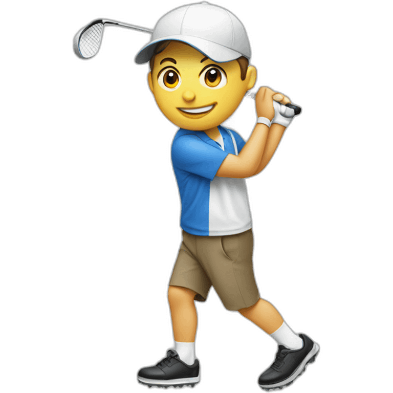 Adrian golfer emoji