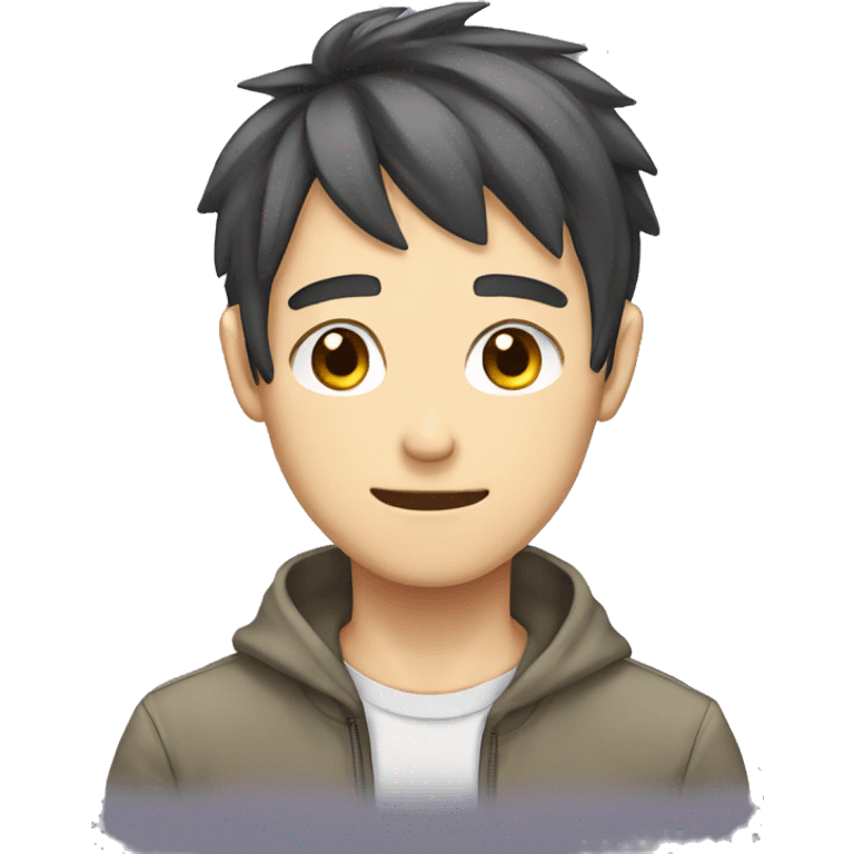 male emoji in anime style  emoji