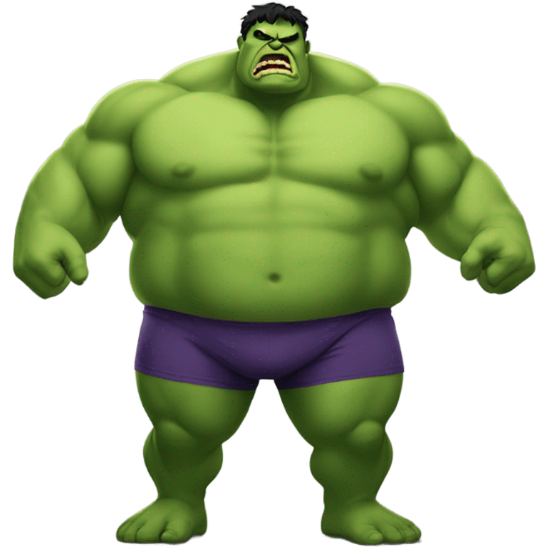 fat hulk emoji