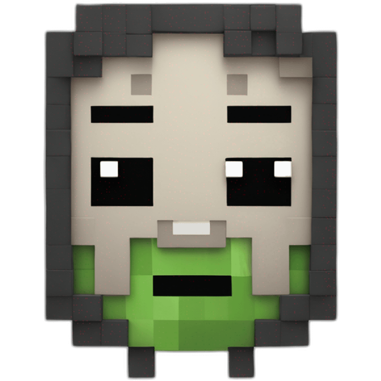 Minecraft creeper emoji