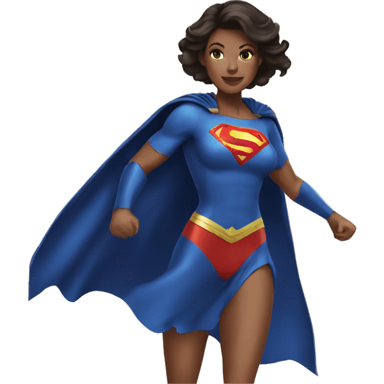 super women emoji