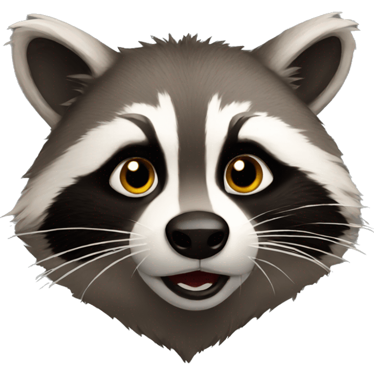 Racoon emoji